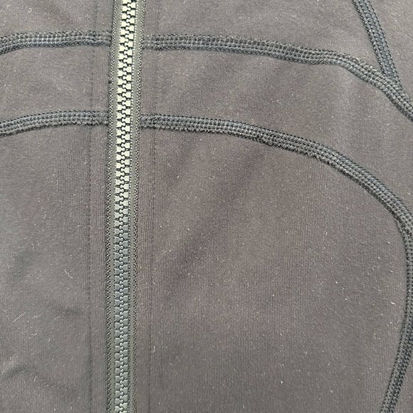 Lululemon Define Full Zip Mock Neck Long Sleeve Jacket Navy Women's 12 - Picture 8 of 16